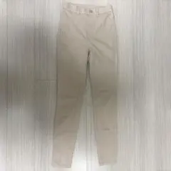 ユニクロ　ベージュ ストレッチスキニーパンツ S