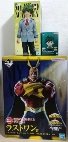 一番くじ　僕のヒーローアカデミア　紡がれる想い　フィギュア　ソフビ