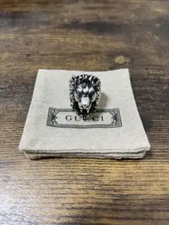 達*8様 【本日中のみ特価】GUCCI グッチ ライオンヘッド リング 23号