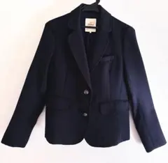 ikka M ネイビーテーラードジャケット 美品