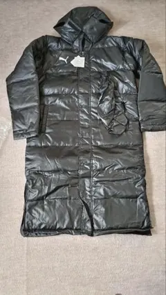 PUMA ダウンベンチコート サイズO(ダウンコート)ブラック