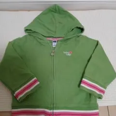 baby Gap フード付きパーカー 緑・グリーン 子供90cm