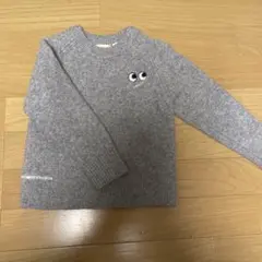 ANYA HINDMARCH ×ユニクロ　グレー セーター 110cm