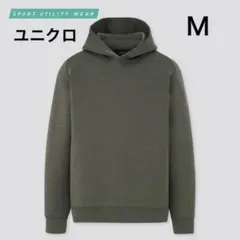 ユニクロ　ウルトラストレッチドライスウェットプルパーカー　Ｍ　アウトドア