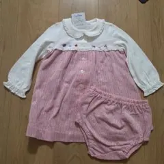 新品タグ付き familiar ワンピース ブルマ付き