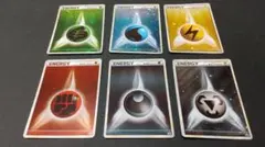 ポケモンカード プロモ　LEGEND　基本エネルギー 6種　各1枚　新品未使用