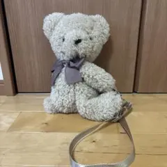 anyFAM ぬいぐるみ抱っこポシェット　くま