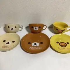 【希少】リラックマ　コリラックマ　キイロイトリ　スープマグ　プレート　セットのサムネイル
