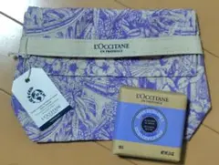 L'Occitane ラベンダー 石鹸 100g ポーチ付き
