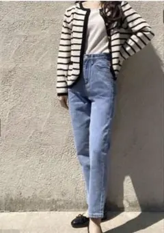 グレイル テーパードデニムパンツ Sサイズ