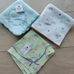 PRIVATE LABEL ハンカチ 3枚セット