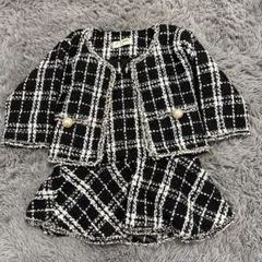 ツイード風セットアップ　　90