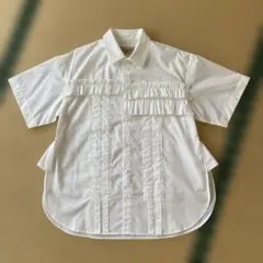 Thomas Magpie T/C Broad ruffle shirt ＊美品 Thomas Magpie T/C Broad ruffle shirt ＊美品 - メルカリ