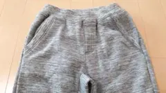 グレー スウェットパンツ 裏起毛　サイドポケット付き