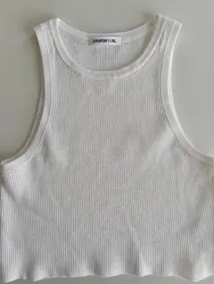 【EVERYDAY I LIKE】ALFREDクロップドタンクトップのサムネイル