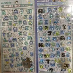 【正規品】サンリオ文字ボンボンドロップシール　ポチャッコ　はぴだんぶい　匿名配送