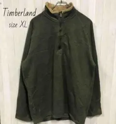 ティンバーランド☆Timberland　刺繍　ハーフジップ　ニット　セーターのサムネイル