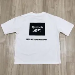Reebok リーボック Tシャツ 半袖 ロゴプリント UVカット メンズ Lのサムネイル