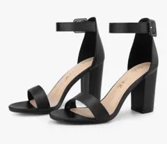 [Allegra K] アンクルストラップ サンダル レディース23.5 cm