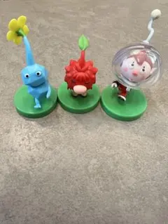 ピクミン　チョコエッグ　シークレット　謎の葉っぱ人　新人レスキュー隊員氷ピクミン