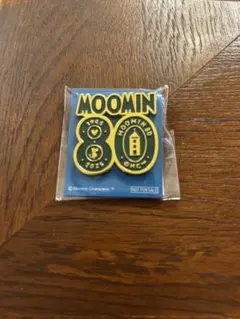 ムーミンバレーパーク 80周年 記念ピンバッジ　グリーン