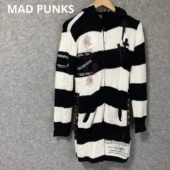 MAD PUNKS マッドパンクス ダメージ ロンT スカル M パンク V系 - メルカリ