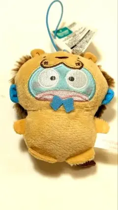 【新品】ハンギョドン　サンリオ 動物着ぐるみマスコット　ライオン編　ストラップ付