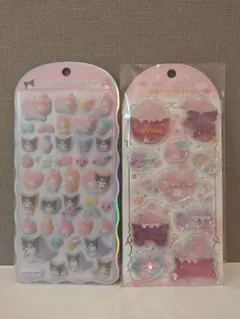 コットンパフィーシール　ウォーターインシール　マイメロ