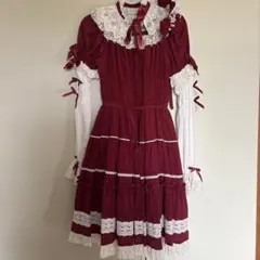 メタモルフォーゼ 別珍ワンピース ヘッドドレスセット - メルカリ