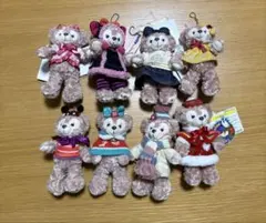 ディズニーシー　シェリーメイ　ぬいぐるみバッチ8体まとめ売り