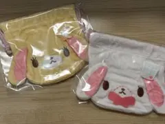 シュガーバニーズ ふわふわ巾着 はなうさ しろうさ 第1弾 第2弾 まとめうりのサムネイル