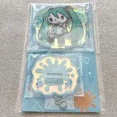 チャックスＧＰ×初音ミク オーロラクリアスタンドキーチェーン 初音ミク①