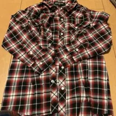 RICH MIX BOY チェック柄長袖シャツ 130