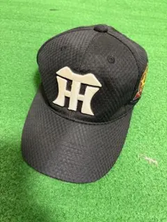 黒の野球帽 刺繍ロゴ サイズJF