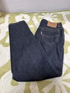 EDWIN ダークデニム ストレートパンツ