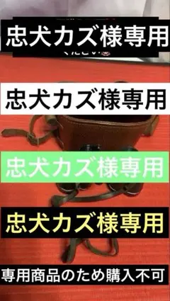 【即購入不可❌】ヴィンテージ　ドイツ軍官給双眼鏡　ケース付き