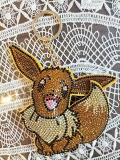 任天堂 ポケットモンスター キーホルダー キラキラキーホルダー イーブイ