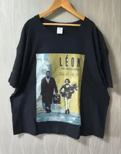 LEON THE PROFESSIONAL プリントTシャツ ブラック 4XLのサムネイル