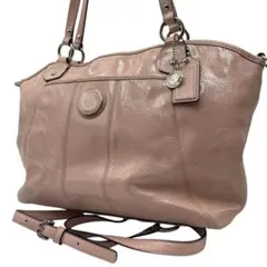 COACH/コーチ シグネチャー 2way ショルダーバッグ トートバッグ