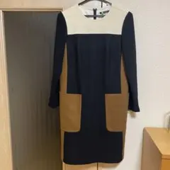 NOUQUE膝丈ワンピース　美品クリーニング済み