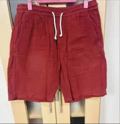ZARA ショートパンツ レッド Mのサムネイル