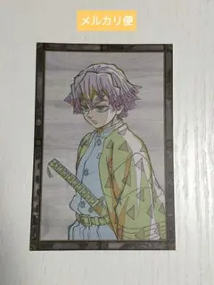 鬼滅の刃ユーフォーテーブルダイニング　ハナレ　ヒロマお裾分けポストカード我妻善逸