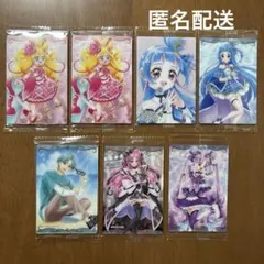 プリキュア　ウエハース　キミとアイドルプリキュア　7枚セット