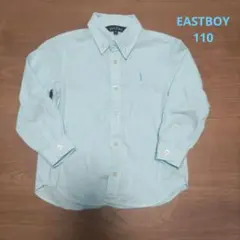 EAST BOY 水色 長袖シャツ 110cm