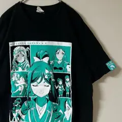 ラブライブ！サンシャイン!! 松浦果南 tシャツ/L/ブラック