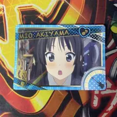 けいおん！ 放課後リズムタイム データカードダス No.013 秋山澪