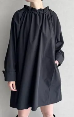 LOWRYS FARMギャザーミニワンピース