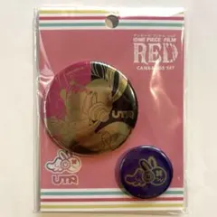 ONE PIECE 箔押し缶バッジセット　ウタ