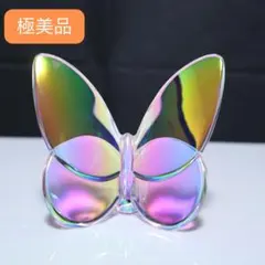 Baccarat 蝶のガラスオブジェ パーブル - メルカリ