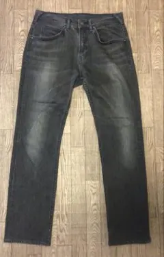 古着 LEE デニム パンツ 青ステッチ